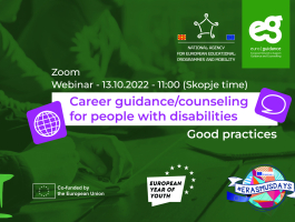 Webinar Career guidancecounseling for people with disabilities Good practices