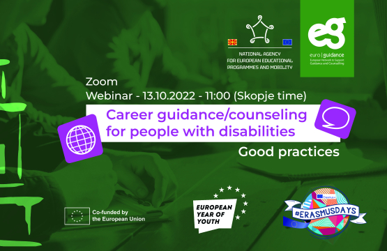 Webinar Career guidancecounseling for people with disabilities Good practices