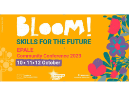 EPALE Community Conference 2023  -Bloom Skills for the future
