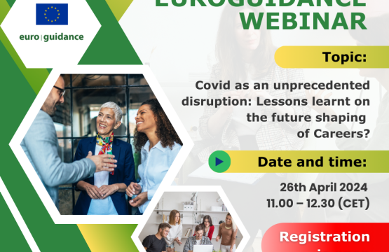 Euroguidance Webinar  Covid as an unprecedented disruption Lessons learnt on the future shaping of careers