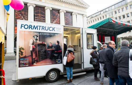 The Formtruck  a mobile information tool for Brussels residents