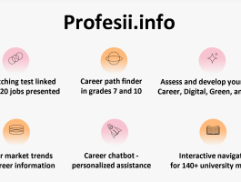 Profesiiinfo  pioneering career guidance platform for Bulgarian students featuring an AI-powered career chatbot