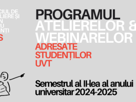 Personal and professional development program for UVT students
