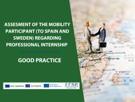 Assessment of the mobility participant to Spain and Sweden regarding professional internship