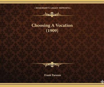 The Origins of Career Counselling How a Profession Was Born