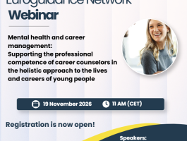 Euroguidance Network Webinar Mental health and career management Supporting the professional competence of career counselors in the holistic approach to the lives and careers of young people
