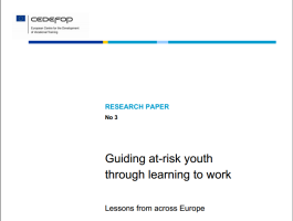 Guiding at-risk youth through learning to work  Lessons from across Europe