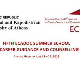 The fifth ECADOC Summer School  in Career  Guidance  and  Counselling