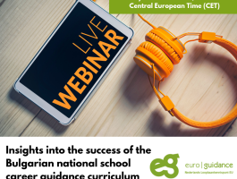 WEBINAR  -Insights into the success of the Bulgarian national school career guidance curriculum