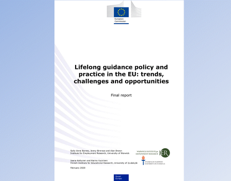 European Commission study on lifelong guidance LLG policy and practice