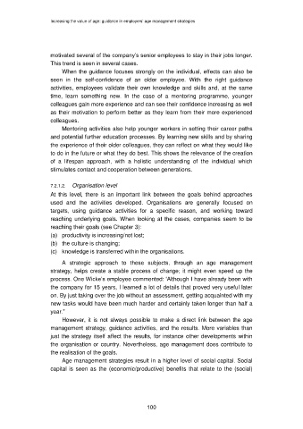 Page 113 Increasing The Value Of Age Guidance In Employers Age Management Strategies