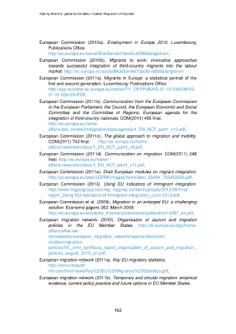 Page 172 Valuing Diversity Guidance For Labour Market Integration Of Migrants