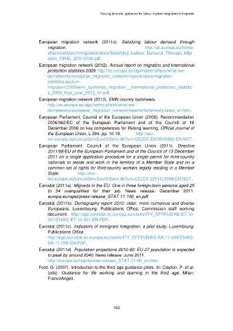 Page 173 Valuing Diversity Guidance For Labour Market Integration Of Migrants